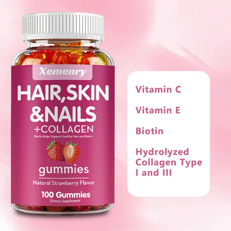 Radiant Glow Biotin Gummies